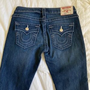 Women's True Religion LowRise Skinny Jeans Size 28
